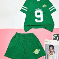 Đồ bộ quần đùi áo tay ngắn in số 7 - DBO5059