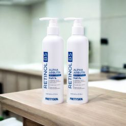 Kem Body Prettyskin Màu Xanh Ban Đêm Retinol B5 Alpha Arbutin Body Lotion 250ml - 8809733216380