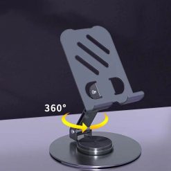 Giá Đỡ Điện Thoại Máy Tính Bảng Inox Xoay 360 Độ - GDDTIN