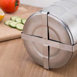 Cà Mên Inox 4 Tầng Tay Cầm Nhựa 27.5x13x13cm - CMIN4T