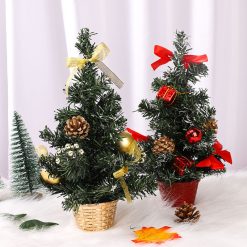 Cây Thông Noel Để Bàn Trang Trí Giáng Sinh Kèm Đèn Và Phụ Kiện 40cm - CTNDB01
