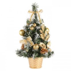 Cây Thông Noel Để Bàn Trang Trí Giáng Sinh Kèm Đèn Và Phụ Kiện 40cm - CTNDB01