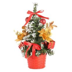 Cây Thông Noel Để Bàn Trang Trí Giáng Sinh Kèm Đèn Và Phụ Kiện 40cm - CTNDB01