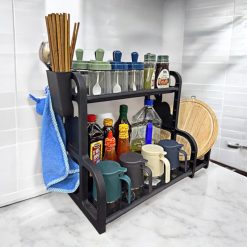 Kệ Đựng Gia Vị Nhà Bếp - Kệ Để Gia Vị Nhà Bếp 51x38x26cm - KDGNB