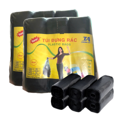 Set 2 Túi Nilong Đựng Rác 6 Cuộn Size Trung 55x65cm - S2CTDR