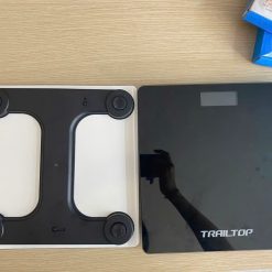 Cân Điện Tử Trailtop - Cân Sức Khỏe Gia Đình - Mặt Kính Cường Lực 180kg 26x26cm - CDT01