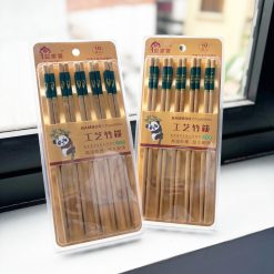 Bộ 10 Đôi Đũa Tre Chống Nấm Móc Trơn Trượt 24cm - B10DDTTN