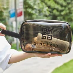 Set 3 Túi Đựng Đồ Dùng Cá Nhân - Túi Đựng Mỹ Phẩm Trang Điểm - Nhựa Trong Suốt Chống Thấm - S3TTS