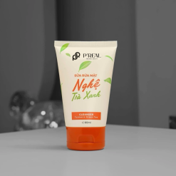 Sữa Rửa Mặt P'Real Sica White Nghệ Trà Xanh Turmeric Green Tea Cleanser 80ml - 8936226110327