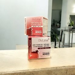 Combo Kem Face Dưỡng Trắng Da Mặt Dr.Lina Lựu Đỏ Ngày Đêm 25g Hỗ Trợ Trắng Da Mờ Nám - CBKFLD