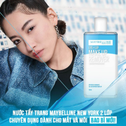 Nước Tẩy Trang Maybelline New York Eye + Lip Make Up Remover 150ml - 6902395843467