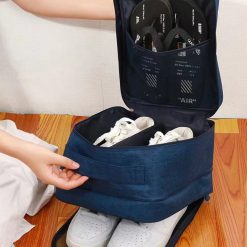 Túi Đựng Giày 3 Ngăn 30x14x24cm - TDG3N