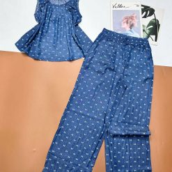 Đồ bộ quần dài ba lỗ có nhún thun - DBO5094