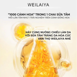 Sữa Tắm Trắng Da Toàn Thân Weilaiya Cánh Hoa Cúc Vạn Thọ 450ml - 6971025881315