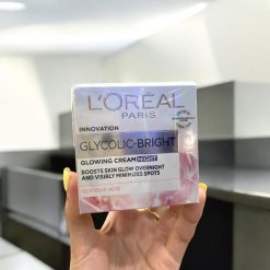 Kem Dưỡng Trắng Da Loreal Paris Ban Đêm Glycolic-Bright Glowing Cream Night 50ml Loreal - 8994993016563