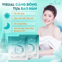 Mặt Nạ Thủy Tinh Dr Lacir Glu Aquaring Glass Mask Hộp 6 Miếng - MNTTDL