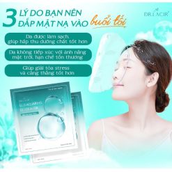 Mặt Nạ Thủy Tinh Dr Lacir Glu Aquaring Glass Mask Hộp 6 Miếng - MNTTDL