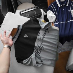 Áo Thun Nam Cổ Bẻ Pack Horse Logo Thêu Nổi In Chữ Holy Trinity (Có Size 3x) - CS235