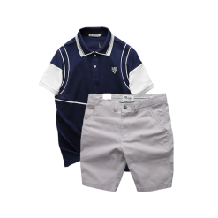 Set Bộ Nam Áo Thun Polo Pack Horse Logo Thêu Nổi In Chữ Trinity + Quần Short Kaki Cao Cấp - SBN128