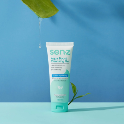 Sữa Rửa Mặt Senz Aqua Boost Cleansing Gel Chiết Xuất Trà Xanh 150ml - Sữa Rửa Mặt Cho Da Khô - SRMSTX