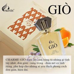 Nước Hoa Charme Giò Mùi Nam Phiên Bản Mới 100ml - NHCGMN01