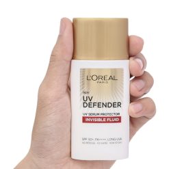 Kem Chống Nắng Loreal Paris Cho Da Thiên Dầu Defender Serum - Invisible Resist SPF50+ PA++++ 50ml Loreal ( Vạch Đỏ) - 8994993018086
