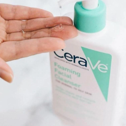 Sữa Rửa Mặt Cerave Foaming Cleanser Xanh Ngọc 473ml - Dành Cho Da Thường Đến Da Dầu - 3337875597357