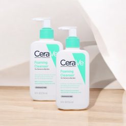 Sữa Rửa Mặt Cerave Foaming Cleanser Xanh Ngọc Nhỏ 236ml - Dành Cho Da Thường Đến Da Dầu - 3337875597197