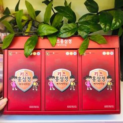 Nước Uống Hồng Sâm Baby Sanga Hàn Quốc Hộp 30 Gói - Dành Cho Bé - 8809148820707