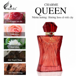 Nước Hoa Charme Queen Mùi Nữ Phiên Bản Mới 100ml - NHCQMN
