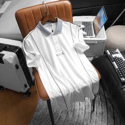 Áo Thun Nam Cổ Bẻ Pack Horse Thêu Nổi Chữ U.S.A (Có Size 3x) - CS236