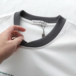 Áo Thun Nam Cổ Tròn Pack Horse In Nổi Chữ Enjoy The Process (Có Size 3x) - AB523