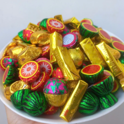 Hộp Socola Mix Bát Giác 250G Hộp Tết 2026 - KSTC3DHBG250