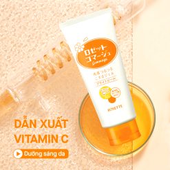 Tẩy Tế Bào Chết Rosette Màu Cam Gommage Bright Peel Gel Cho Da Thường Xỉn Màu 120g - 4901696542354