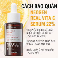 Serum Neogen Dermalogy Real Vitamin C 22% 32g Hỗ Trợ Dưỡng Sáng Da - 8809653247495