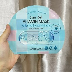 Mặt Nạ Banobagi Màu Xanh Ngọc Vitamin Mask Whitening & Aqua Hydrating Hộp 10 Miếng - 8809486365465