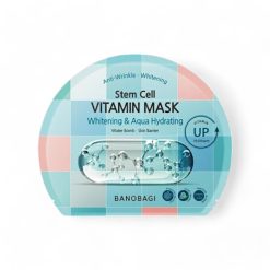 Mặt Nạ Banobagi Màu Xanh Ngọc Vitamin Mask Whitening & Aqua Hydrating Hộp 10 Miếng - 8809486365465