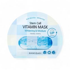 Mặt Nạ Banobagi Màu Xanh Biển Vitamin Mask Whitening & Moisture Hộp 10 Miếng - 8809486365403