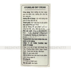Kem Dưỡng Ban Ngày Kyung Lab Day Cream 50ml - 8809801692870
