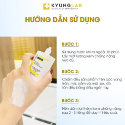 Kem Chống Nắng Kyung Lab Sun Block SPF50+/PA++++ 50ml - 8809655282395