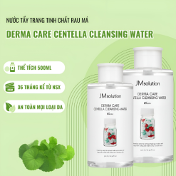 Nước Tẩy Trang JMSolution Centella Cleansing Water Cho Da Dầu Mụn 500ml - 8809505545120