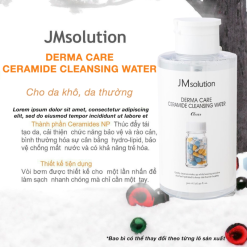 Nước Tẩy Trang JMSolution Ceramide Cleansing Water Dành Cho Da Khô 500ml - 8809505545113