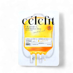 Mặt Nạ Celefit Mask Vitamin C Màu Vàng Hỗ Trợ Dưỡng Sáng Da Hộp 10 Miếng - 8809497562549