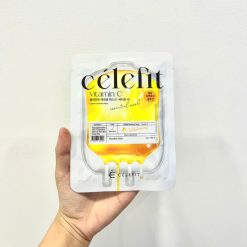 Mặt Nạ Celefit Mask Vitamin C Màu Vàng Hỗ Trợ Dưỡng Sáng Da Hộp 10 Miếng - 8809497562549