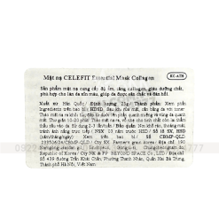Mặt Nạ Celefit Essential Mask Collagen Màu Hồng Hỗ Trợ Chống Lão Hoá Hộp 10 Miếng - 8809497562556