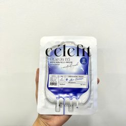 Mặt Nạ Celefit Mask Vitamin B5 Màu Xanh Dương Hỗ Trợ Cấp Ẩm Làm Dịu Da Hộp 10 Miếng - 8809497562563