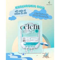 Mặt Nạ Cấp Ẩm Celefit Essential Mask Hyaluronic Acid 23g 10 Miếng - Dành Cho Da Khô Thiếu Ẩm - 8809497562525