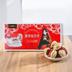 Kẹo Táo Đỏ Kẹp Sữa Lạc Đà Nhân Hạt Điều Paofu 300g - 6971153692821