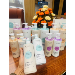 Combo Gội Xả Collagen Olexrs Argan Oil Essence Màu Xanh 500ml - Phiên Bản Mới 2024 - CGXCOMX