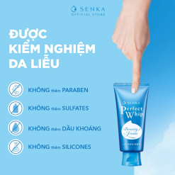 Sữa Rửa Mặt Senka Perfect Whip Sạch Sâu Mướt Mịn Màu Xanh Biển Cho Da Dầu 120g - 455051647568